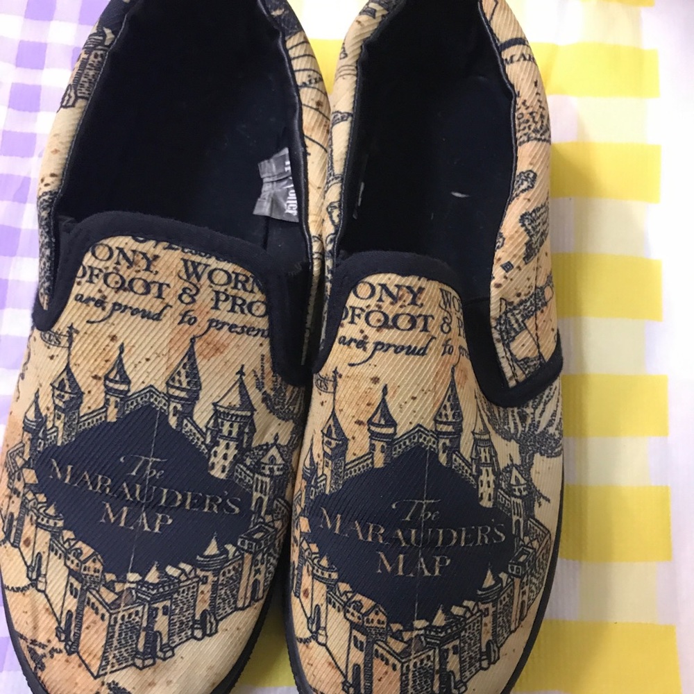 Harry Potter The marauders map shoes